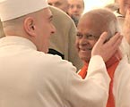 Father Anthony Elenjimittam at Swami Roberto’s Darshan