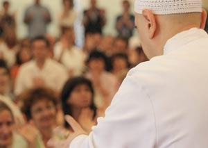 Swami Roberto’s darshan