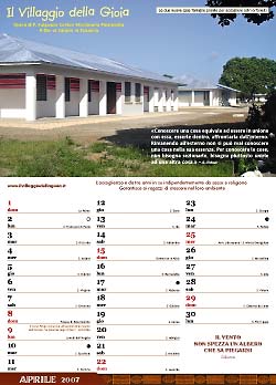 Calendar 2007 - April