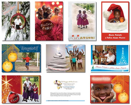 Christmas cards for the Village of Joy – 2008