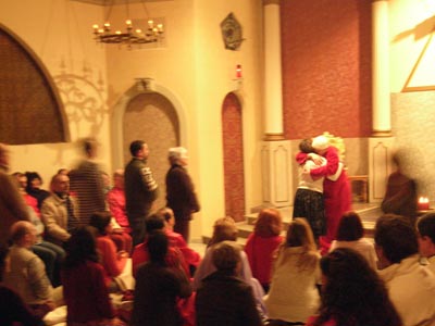 Swami Roberto’s hug