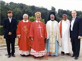 The Ramias at Mulino Silla with the guests of honour