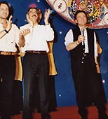 Marco Columbro and Roby Facchinetti in our Ashram