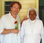 Dominique and sister Nancy Pereira