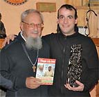 Father Fulgenzio Cortesi with ramia Osvaldo Ristuccia